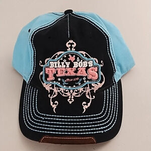 Billy Bob's Fort Worth Texas Circa 1981 Baseball Cap Rhinestones Embroidery
